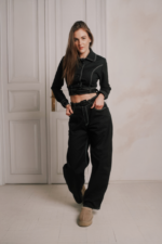 DENIM BLACK DZSEKI